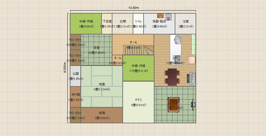 光と癒し　和洋折衷