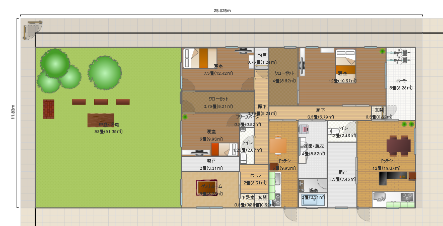 平屋２世帯１－２細部修正版