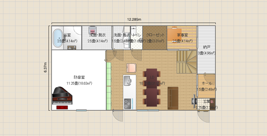 自分的理想のゆとりある間取り