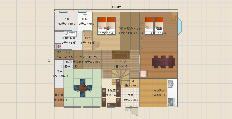 南玄関9.1*11.83