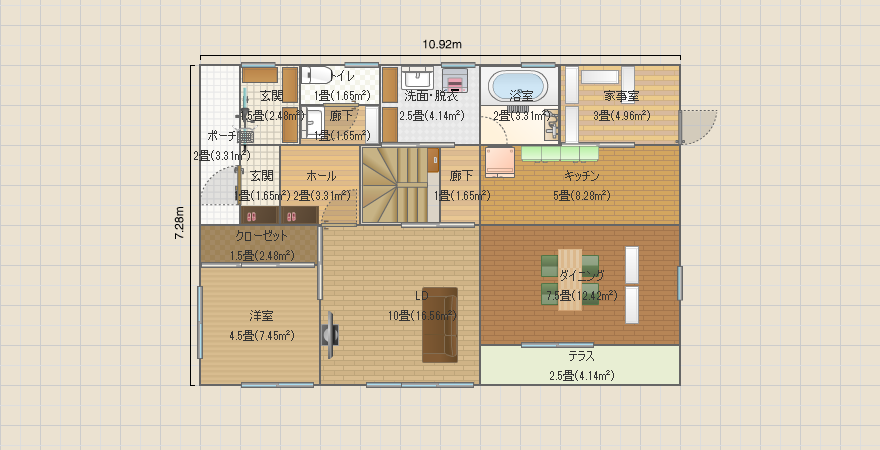 総二階　40坪　パパ　3_コピー