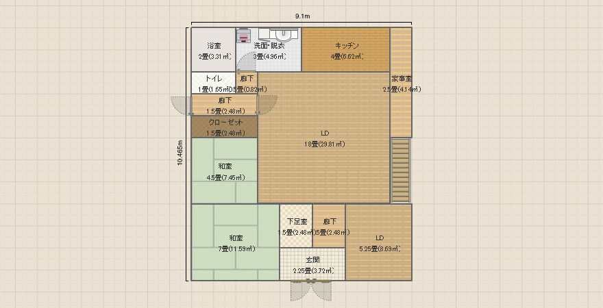 2階建て①