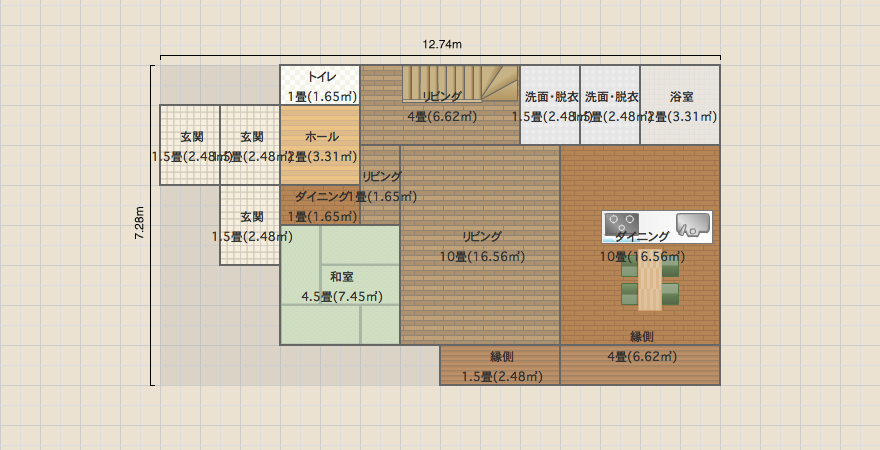 本番想定　１階リビング　①