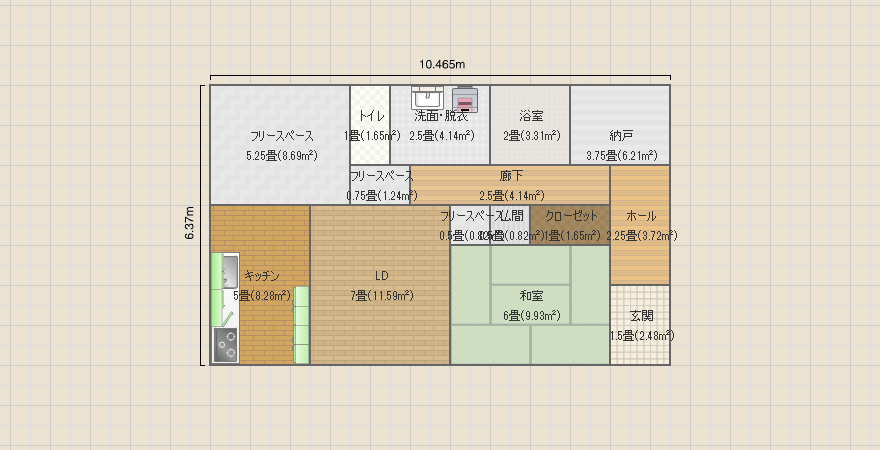 一人暮らしの平屋3