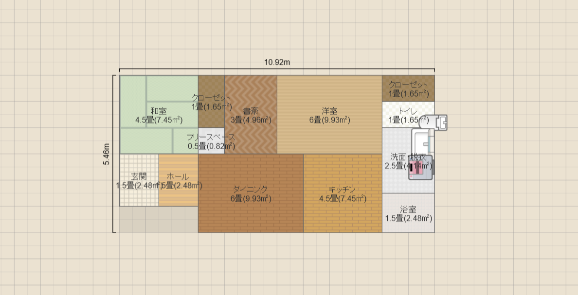 一人暮らしの平屋3