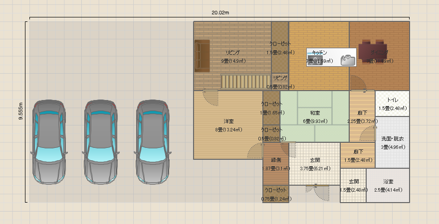 決定②i-smart56.5坪