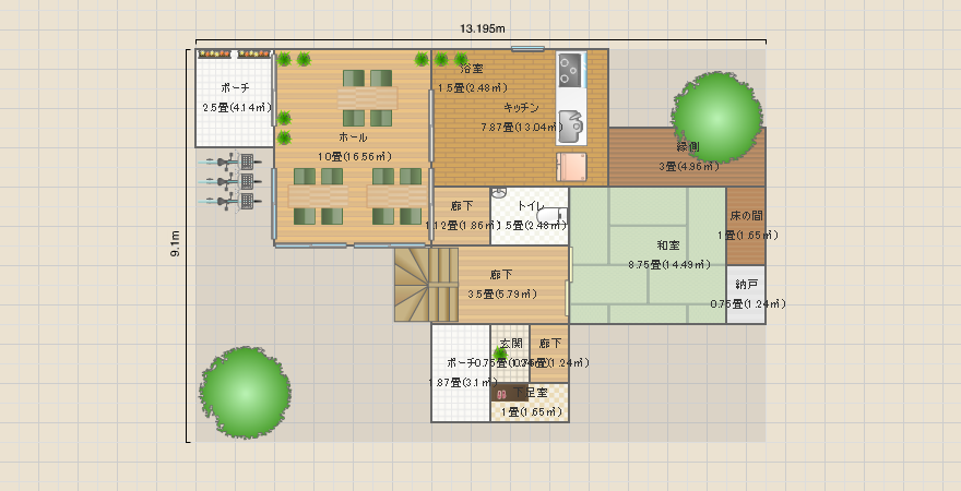 カフェ併設マイホーム