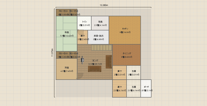 7月30ｉ－ｓｍａｒｔ57.8坪