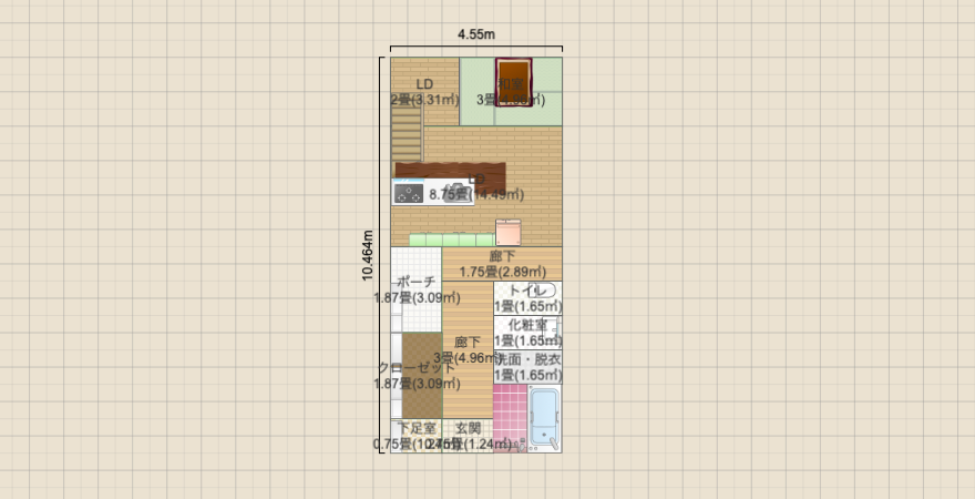 たてなが　ちょい変更