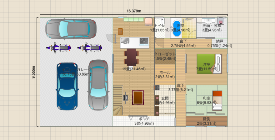 車と2世帯