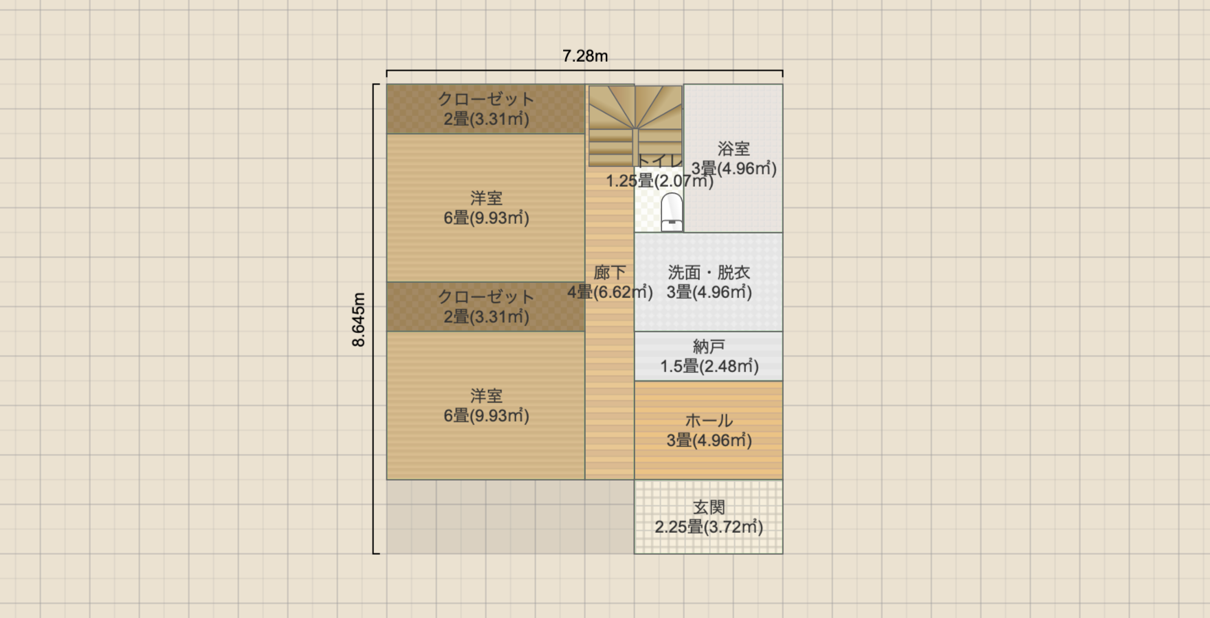 狭小3階建