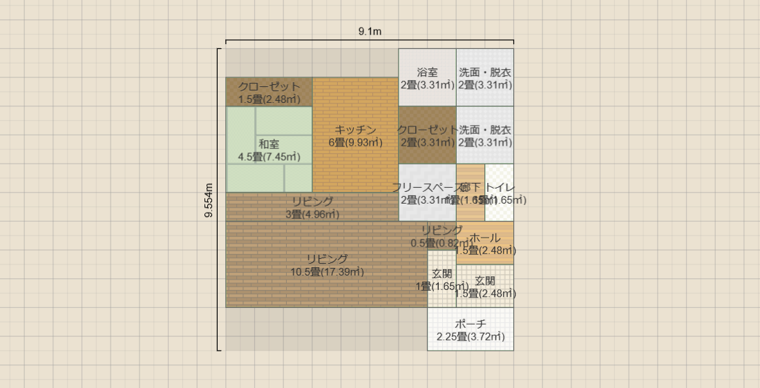 東コの字階段②