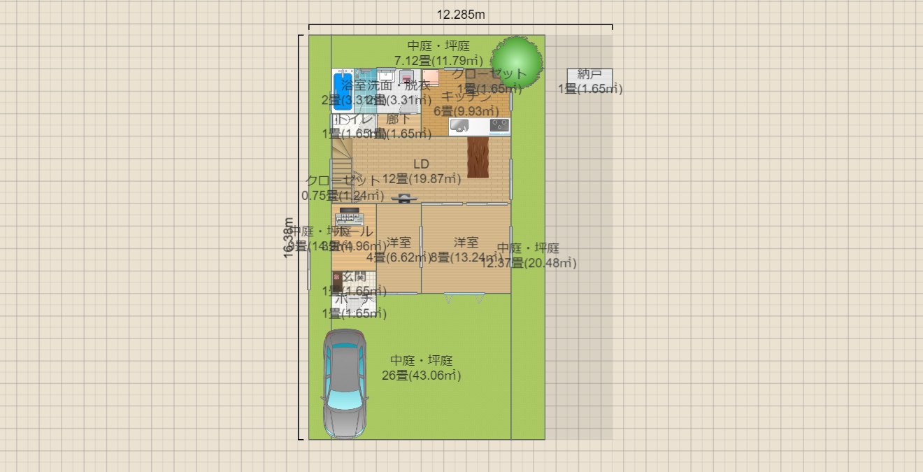 自宅敷地立替プラン