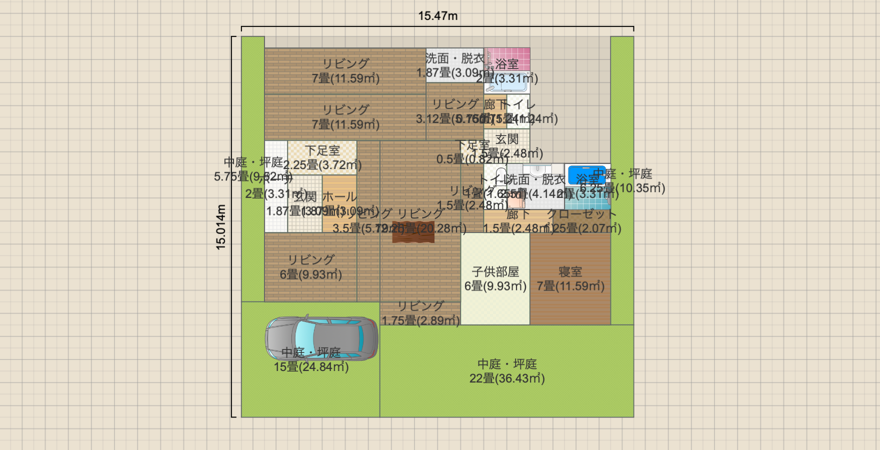 202106　１階居住プラン