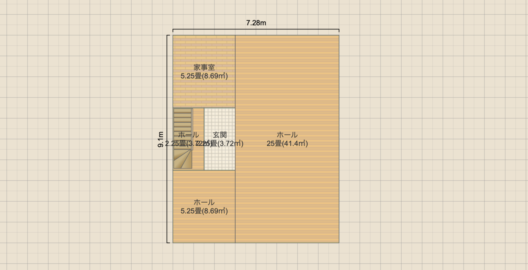 一階お店３階建て(仮)20坪