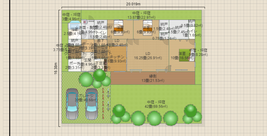 感染対策と家族のだんらんを同時に実現する平屋