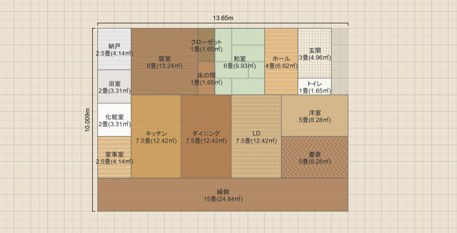 平屋6-107東ｉ型×