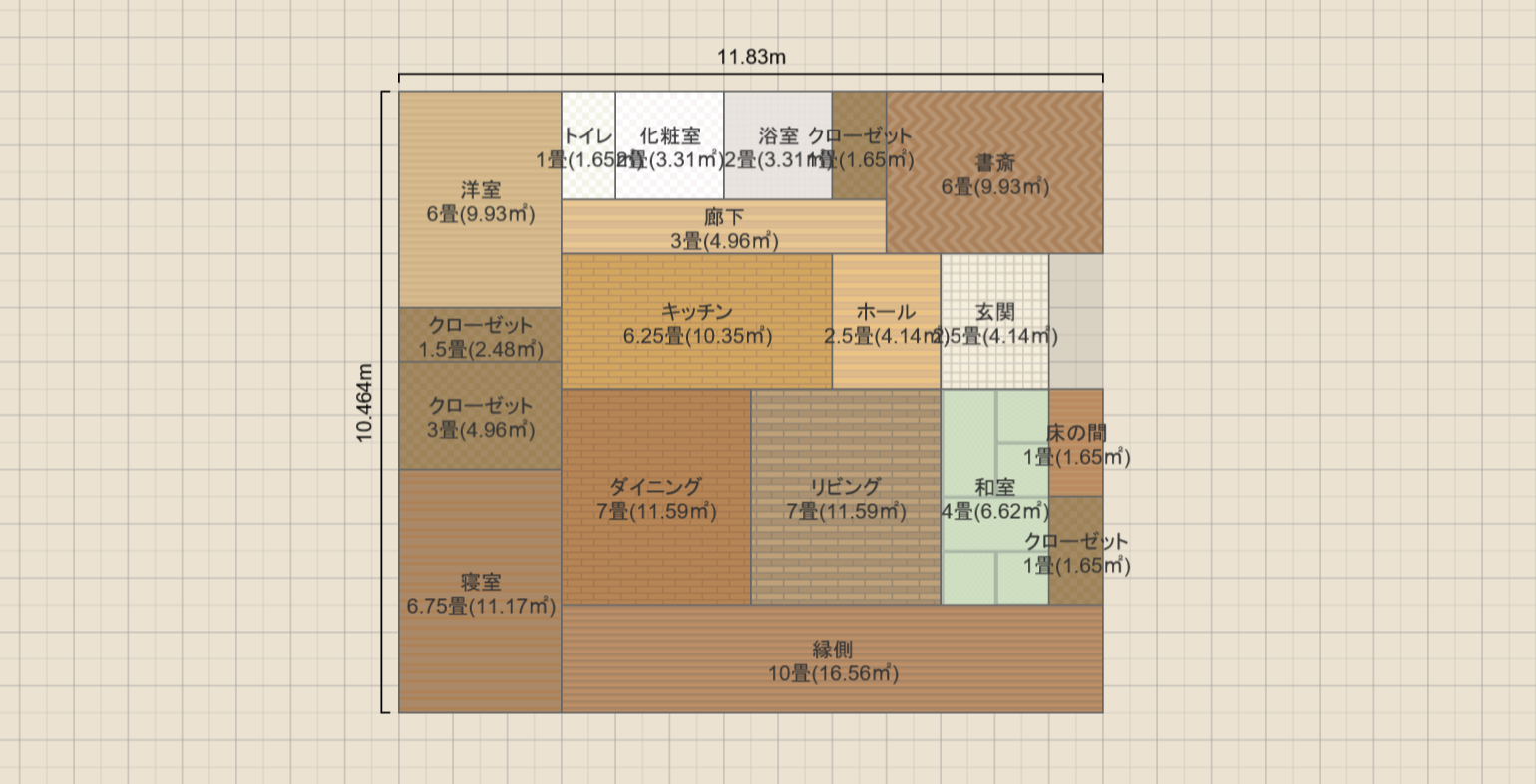 平屋6-107(6)東Ⅼ型×