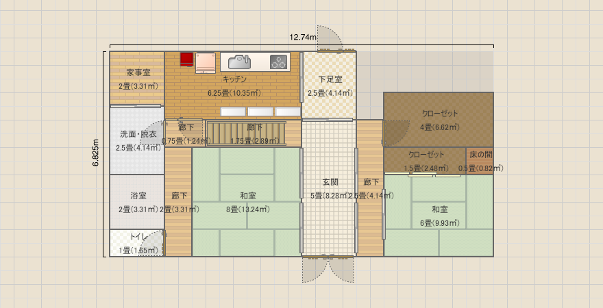 土間玄関のある家