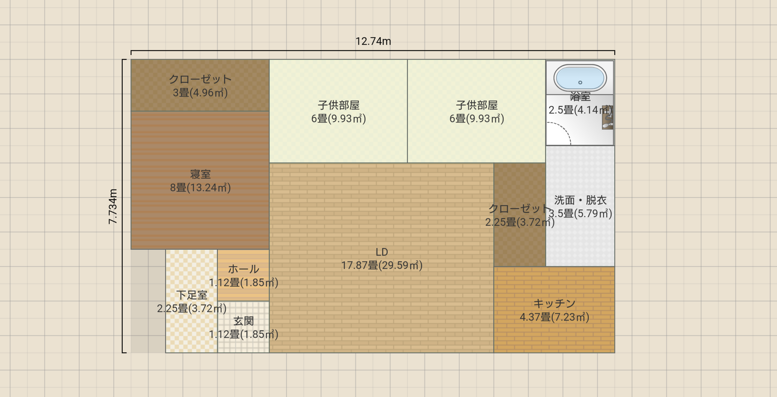 平屋30坪3LDK