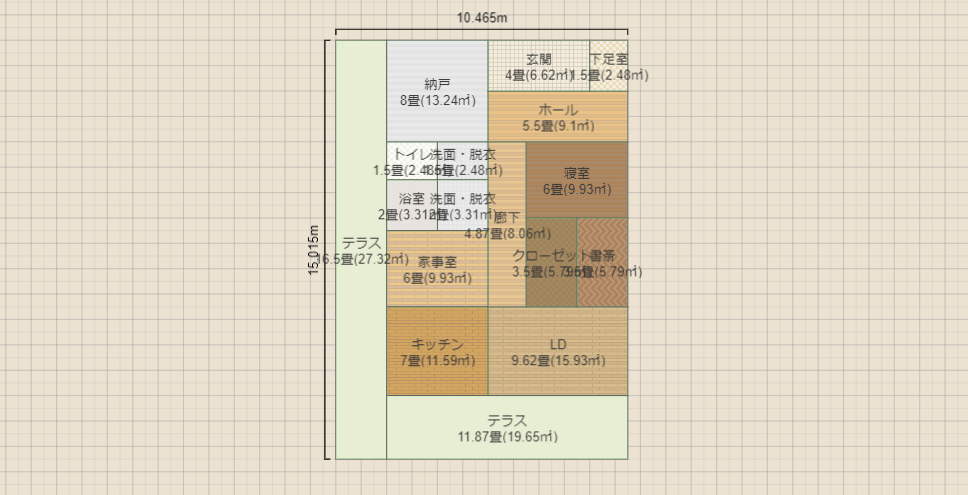 平屋建て　