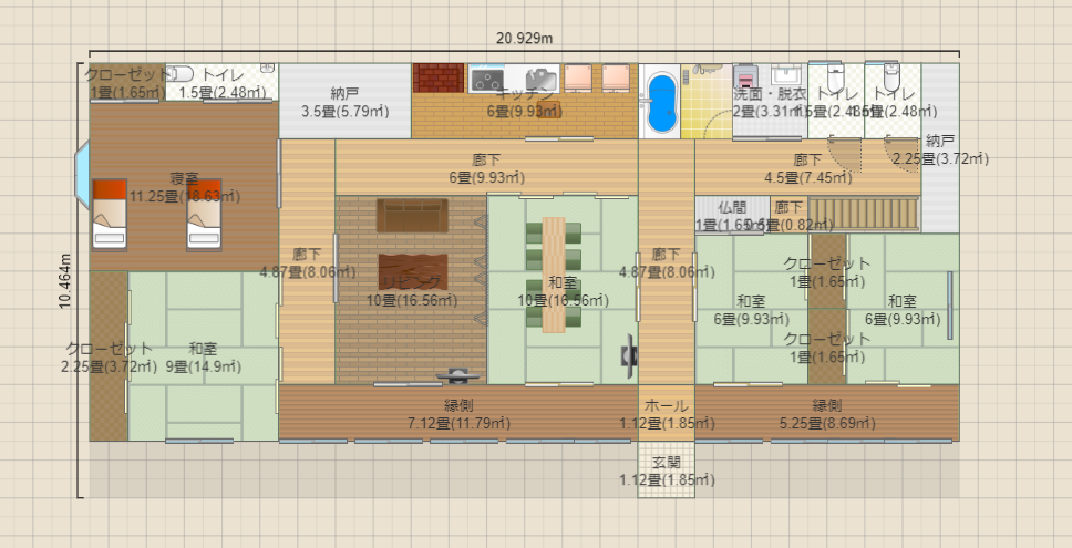 三世帯住宅案(仮)