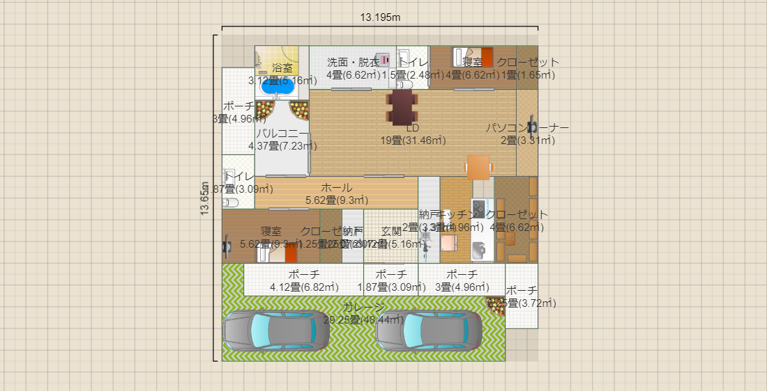 13mx13m 中庭8