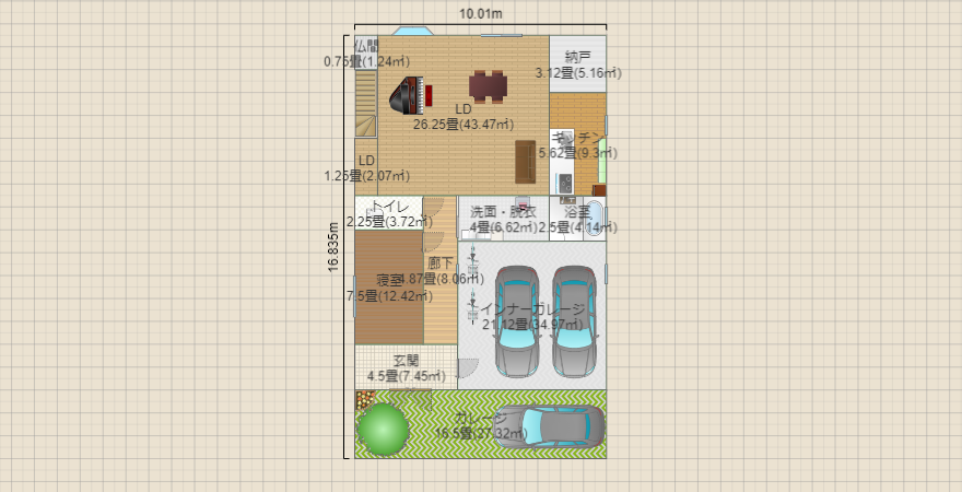 夢のマイホーム