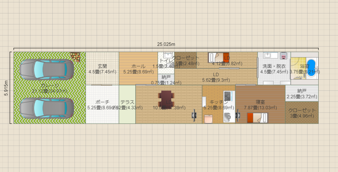 6mx20m 中庭01