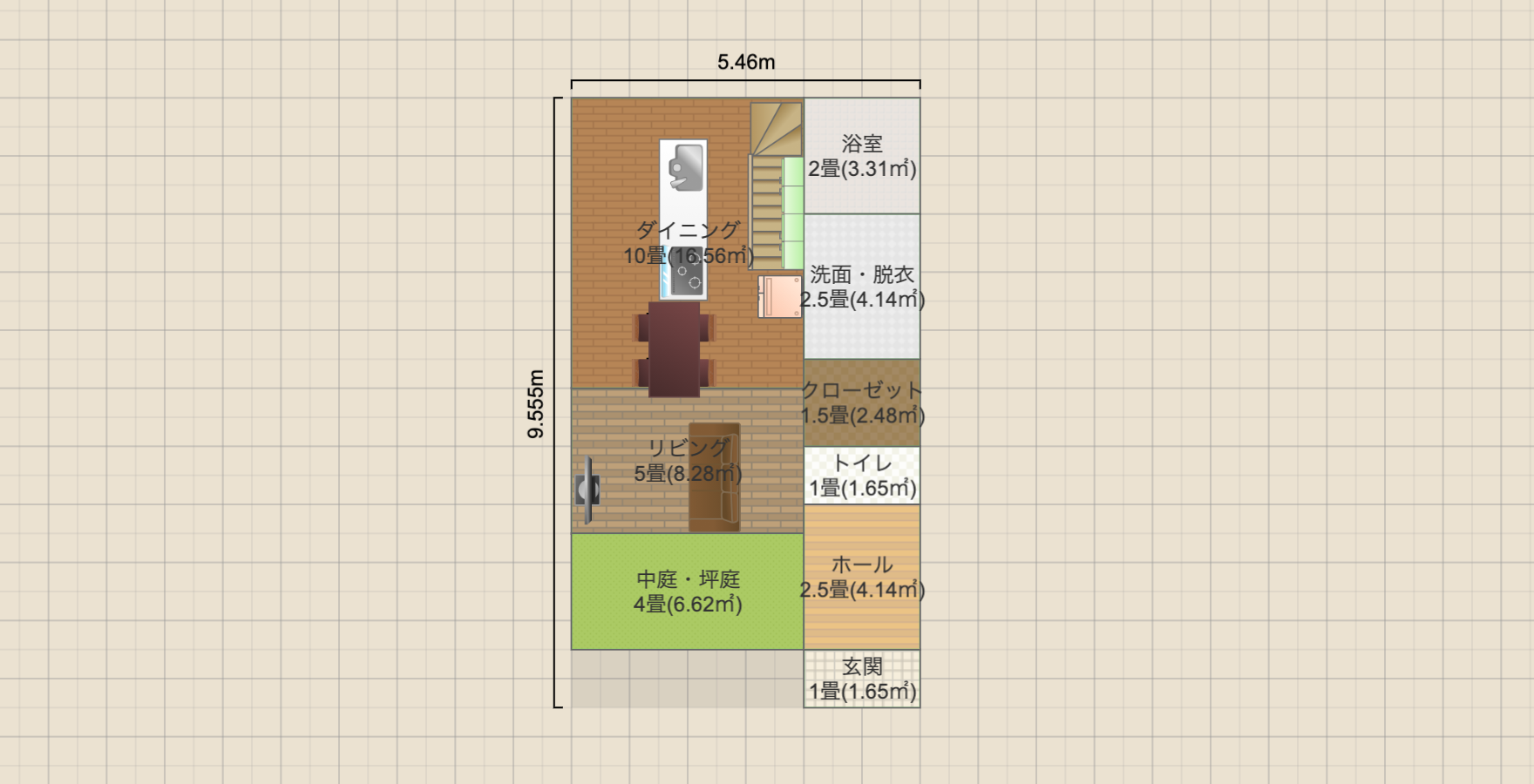 南玄関