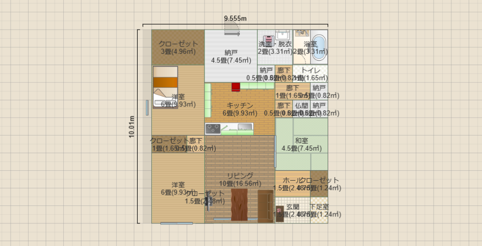 28坪東　和室4.5