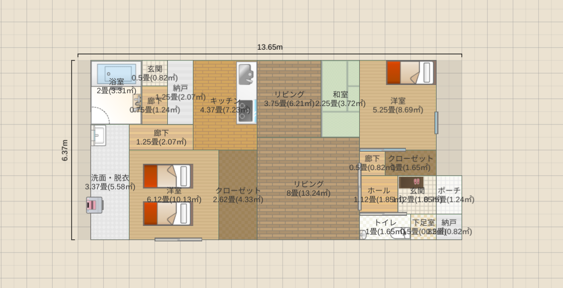 28坪東　和室4.5