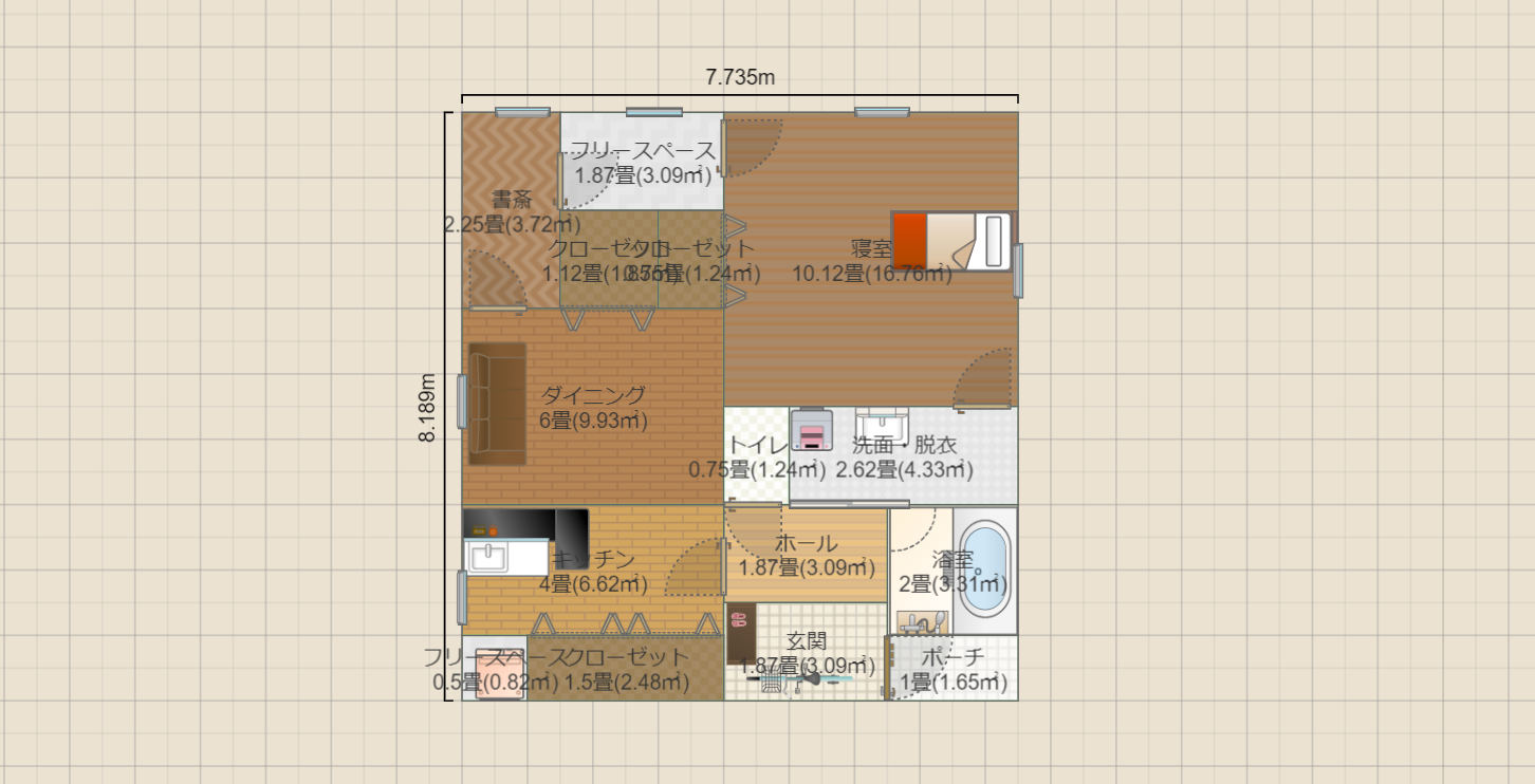 新築プラン（19.1坪）