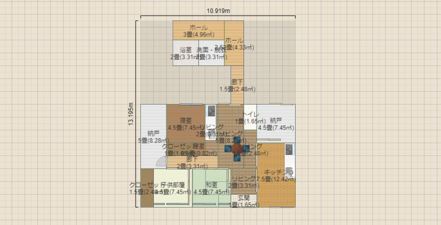 かやぶき案