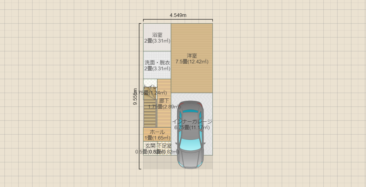 60m2_60%_150%　駐車場