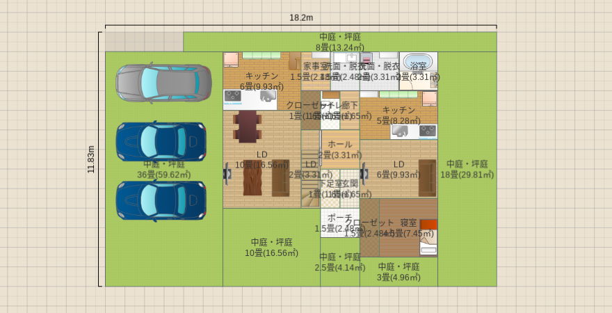 D案南玄関