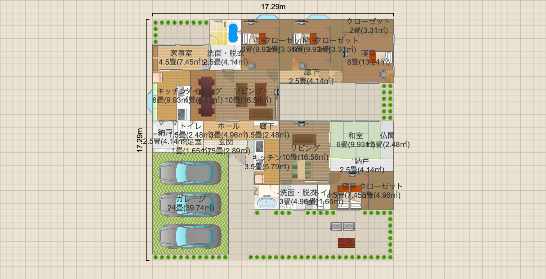 金持ちの二世帯住宅