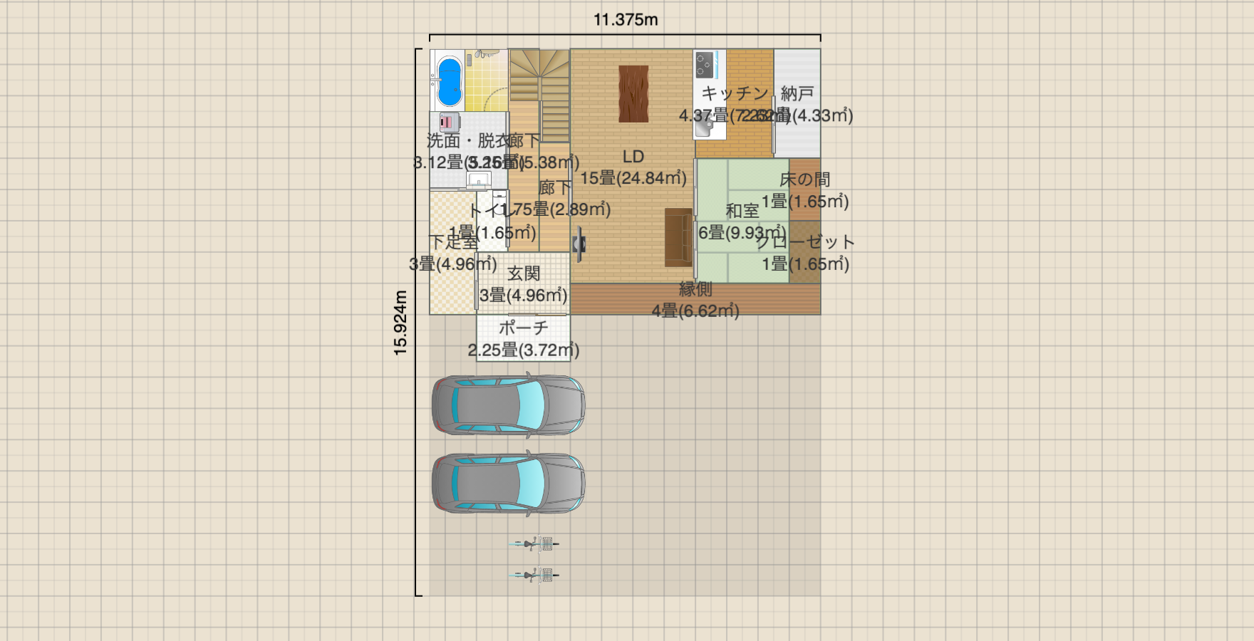 4人家族理想の間取り