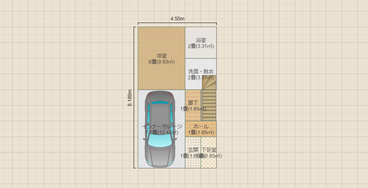 50m2_60%200%　駐車場