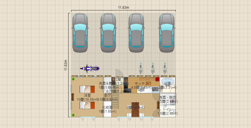 ボディケアサロン　an・ma(２階建て)