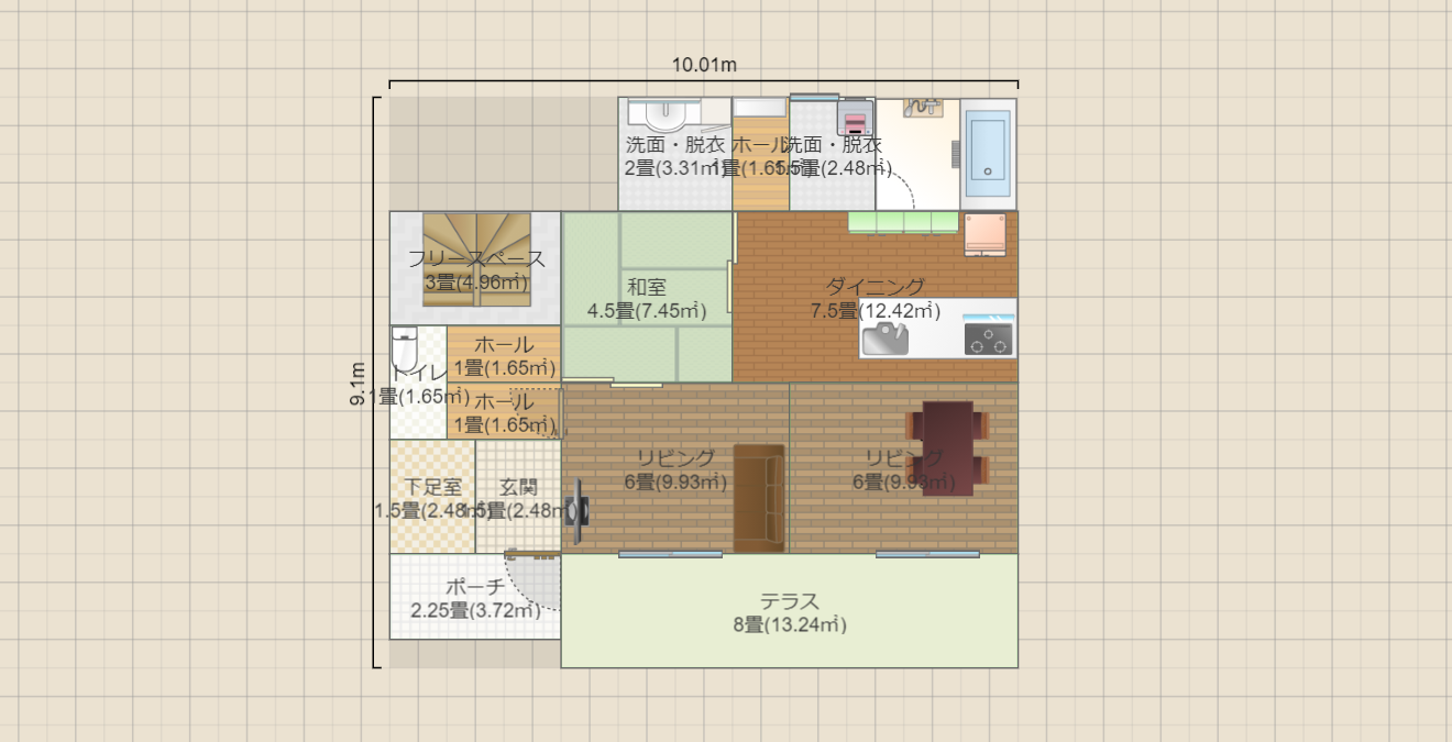 南西入り　階段別