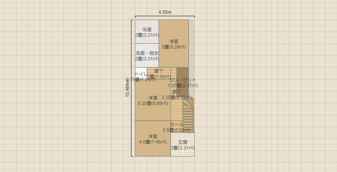 75m2_60%200%　駐車場無　２階建て