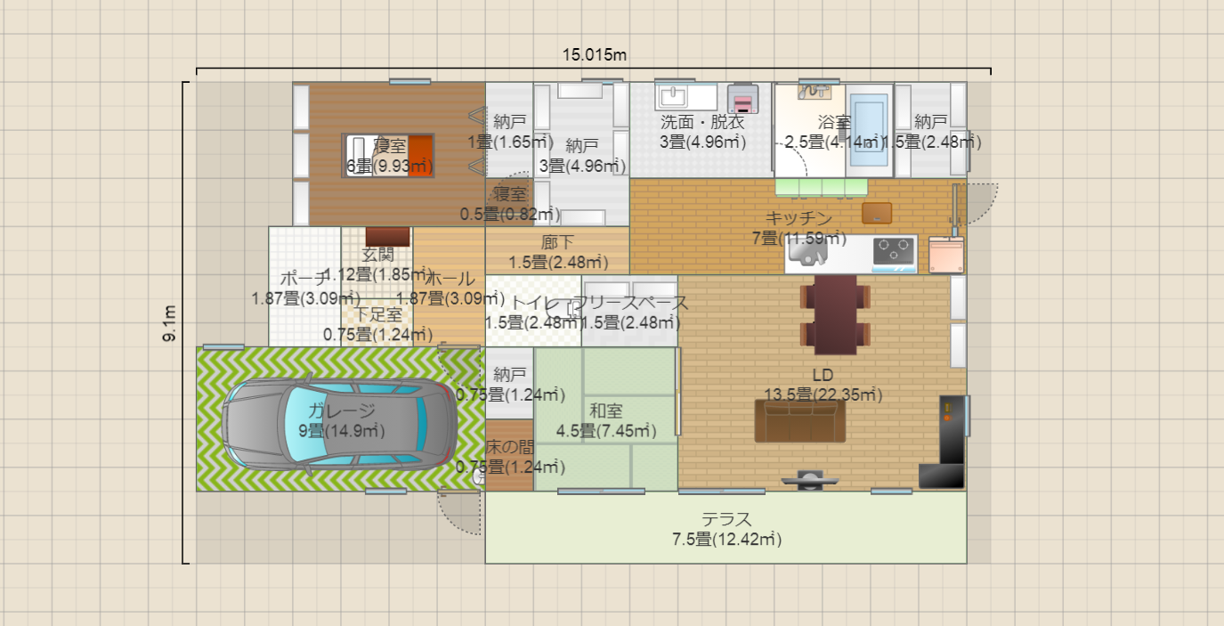 平屋趣味の部屋