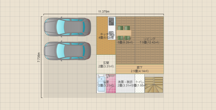 小さいけど3LDK