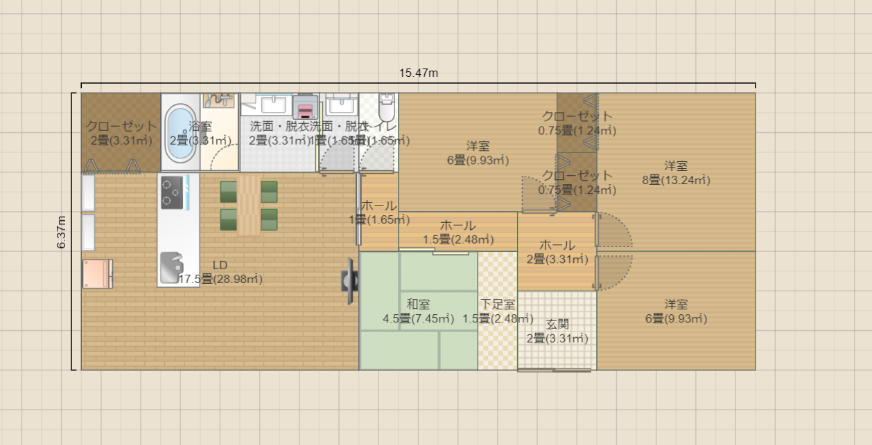 30坪4LDK