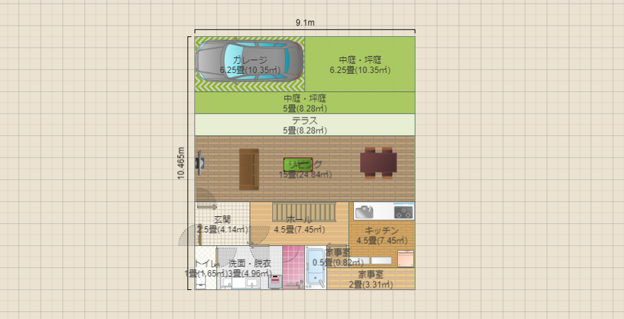 無印木の家最適化