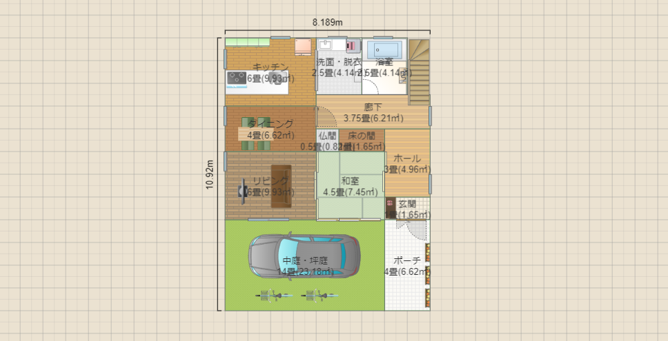 思い付き間取図