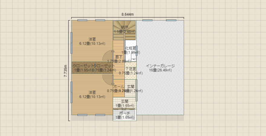 36坪