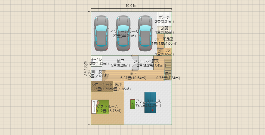 2階建て