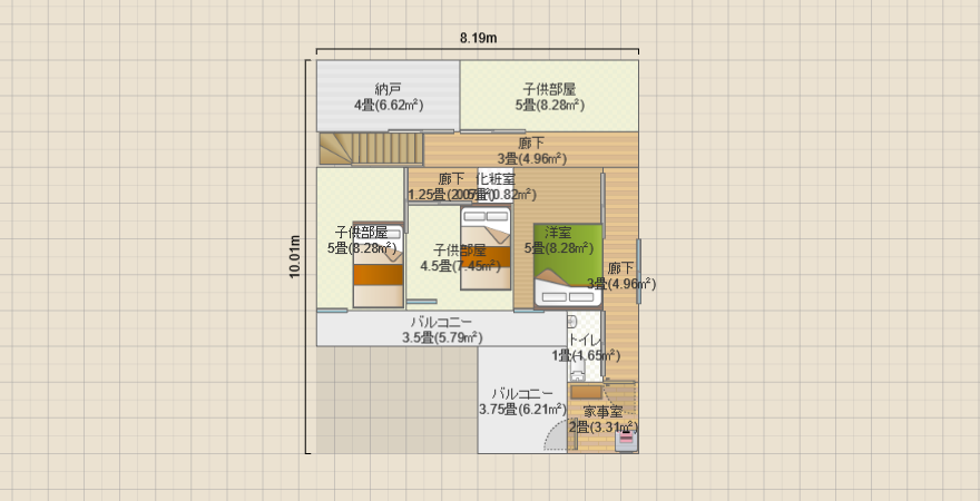 私の理想2階